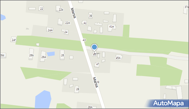 Kozerki, Marsa, 45, mapa Kozerki