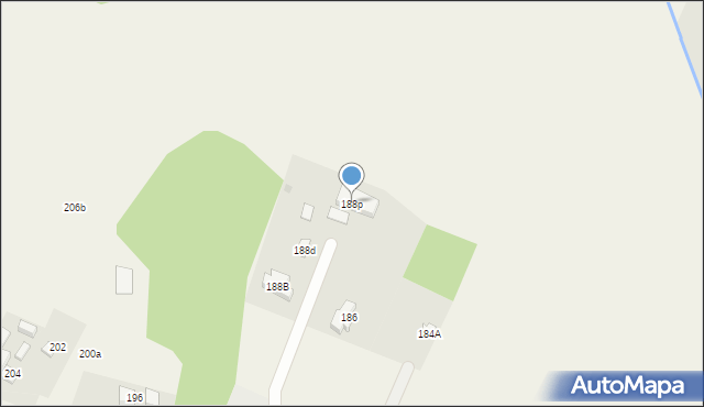 Książenice, Mazowiecka, 188p, mapa Książenice