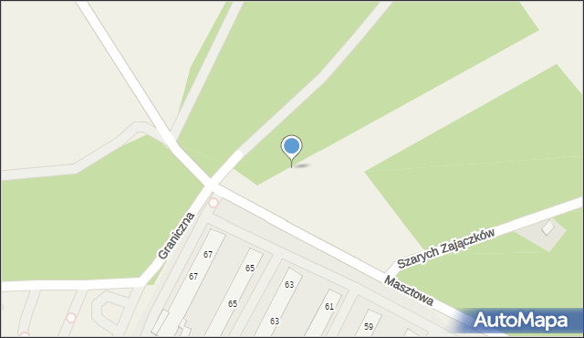 Kuleszówka, Masztowa, 46, mapa Kuleszówka