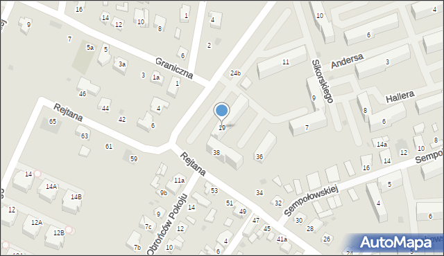 Kutno, Maczka Stanisława, gen., 19, mapa Kutno