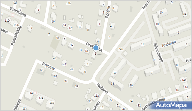 Kutno, Maczka Stanisława, gen., 2a, mapa Kutno