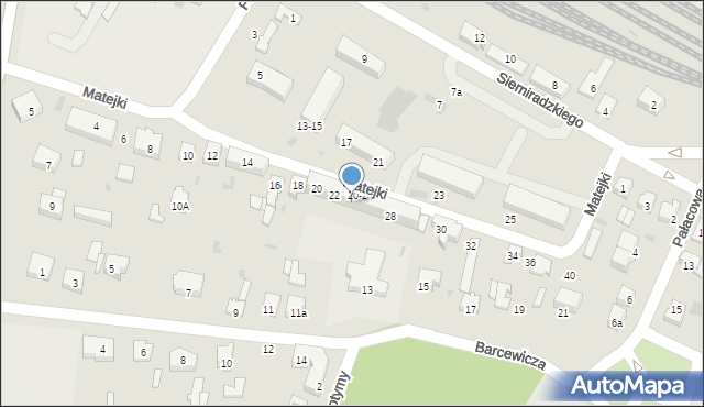 Kutno, Matejki Jana, 24, mapa Kutno