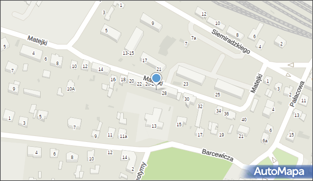 Kutno, Matejki Jana, 26, mapa Kutno