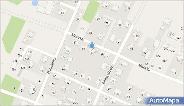 Kwirynów, Maczka Stanisława, gen., 33, mapa Kwirynów