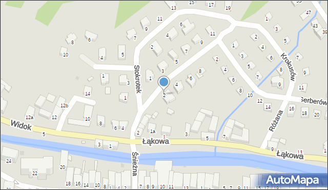 Lądek-Zdrój, Makowa, 2, mapa Lądek-Zdrój