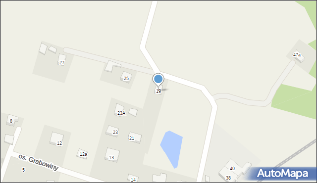 Łapalice, Marcina, 19, mapa Łapalice