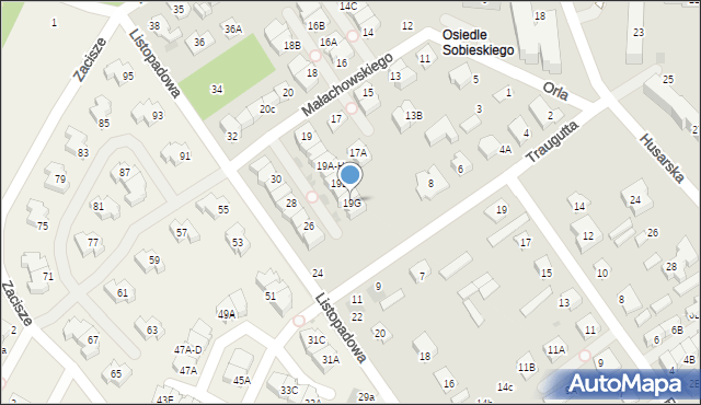 Legionowo, Małachowskiego Stanisława, 19G, mapa Legionowo