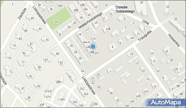 Legionowo, Małachowskiego Stanisława, 19H, mapa Legionowo