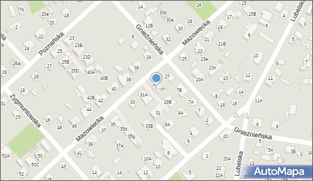Legionowo, Mazowiecka, 29A, mapa Legionowo