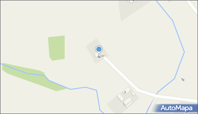 Łekno, Mączno, 6a, mapa Łekno