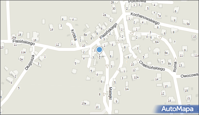 Libiąż, Malczewskiego Jacka, 2, mapa Libiąż