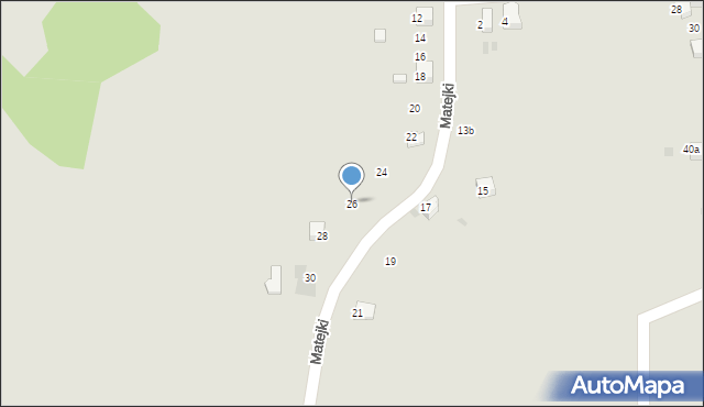 Libiąż, Matejki Jana, 26, mapa Libiąż