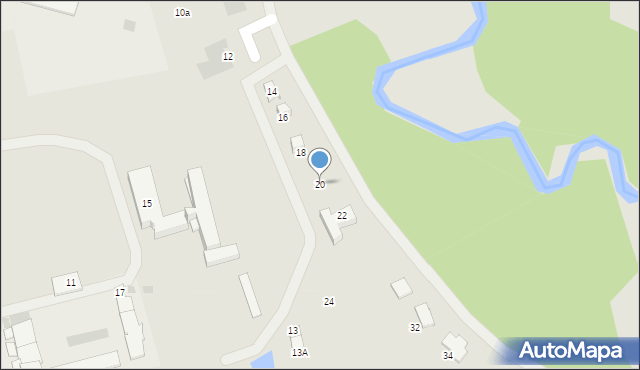 Lidzbark Warmiński, Mazurska, 20, mapa Lidzbark Warmiński