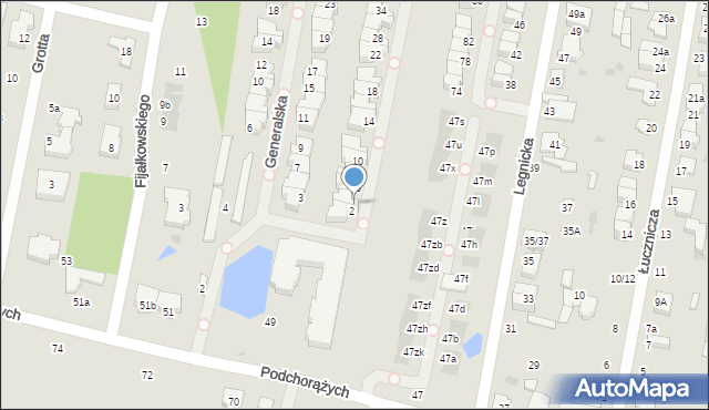 Łódź, Marszałkowska, 4, mapa Łodzi