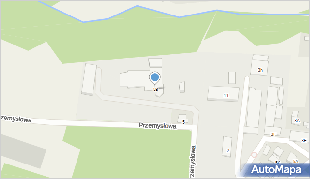 Lubicz Dolny, Małgorzatowo, 5B, mapa Lubicz Dolny