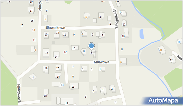 Lublewo Gdańskie, Malwowa, 6, mapa Lublewo Gdańskie