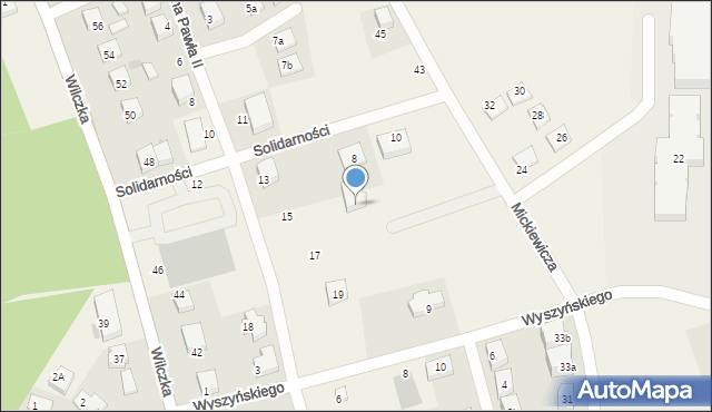 Luzino, Markowskiego Władysława, 6, mapa Luzino