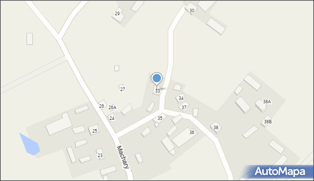 Machary, Machary, 33, mapa Machary