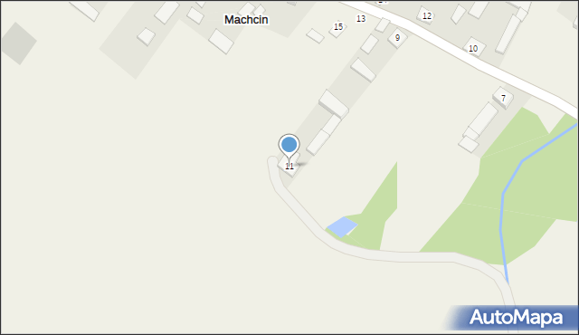 Machcin, Machcin, 11, mapa Machcin