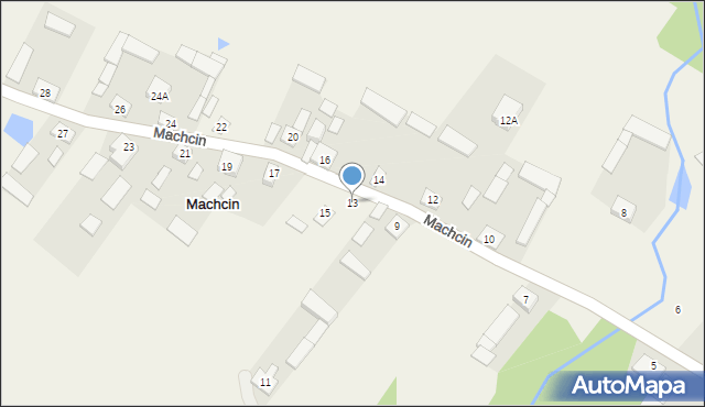 Machcin, Machcin, 13, mapa Machcin