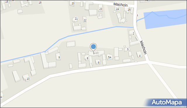 Machcin, Machcin, 7, mapa Machcin
