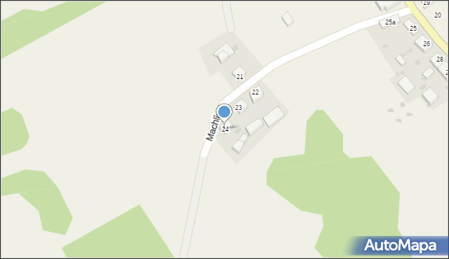 Machliny, Machliny, 24, mapa Machliny