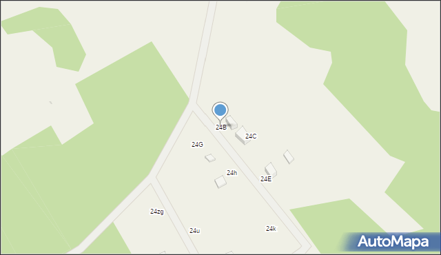 Machliny, Machliny, 24B, mapa Machliny