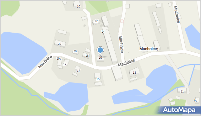 Machnice, Machnice, 16, mapa Machnice