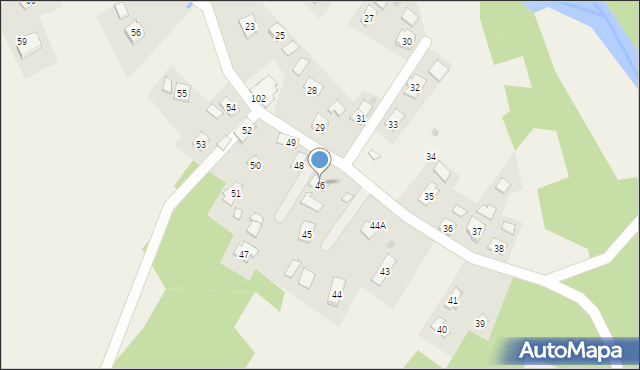 Machnówka, Machnówka, 46, mapa Machnówka
