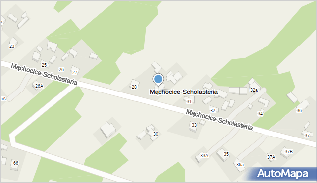 Mąchocice-Scholasteria, Mąchocice-Scholasteria, 29, mapa Mąchocice-Scholasteria