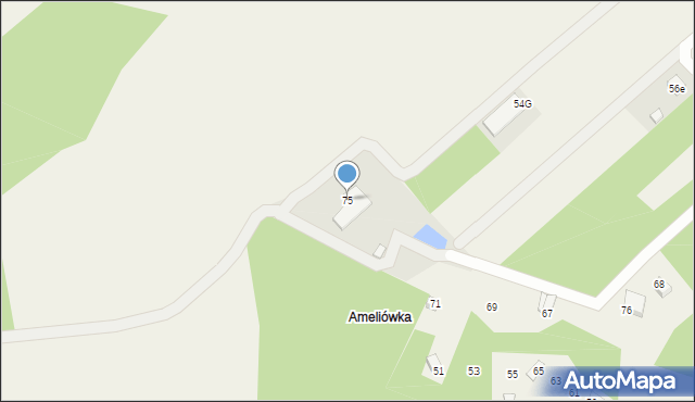 Mąchocice-Scholasteria, Mąchocice-Scholasteria, 75, mapa Mąchocice-Scholasteria