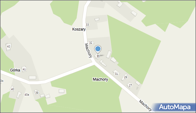 Machory, Machory, 30, mapa Machory