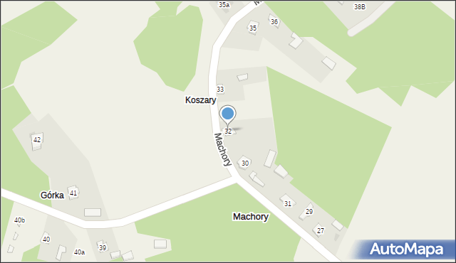 Machory, Machory, 32, mapa Machory