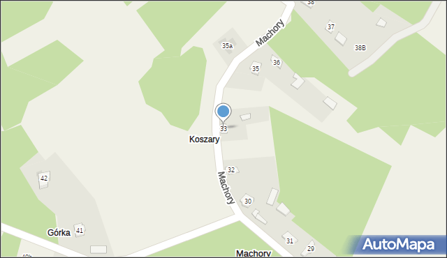 Machory, Machory, 33, mapa Machory