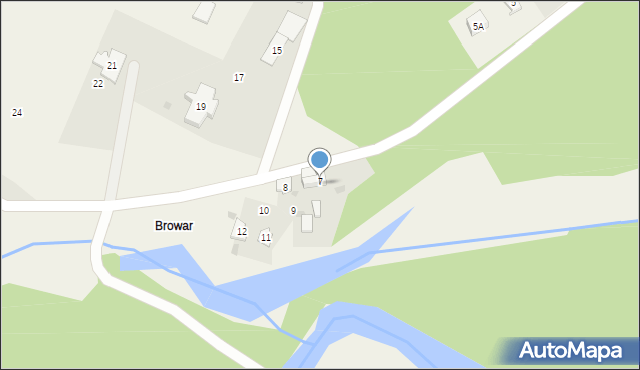 Machory, Machory, 7, mapa Machory