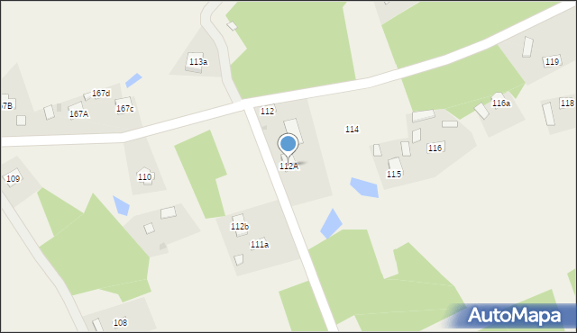Machowa, Machowa, 112A, mapa Machowa