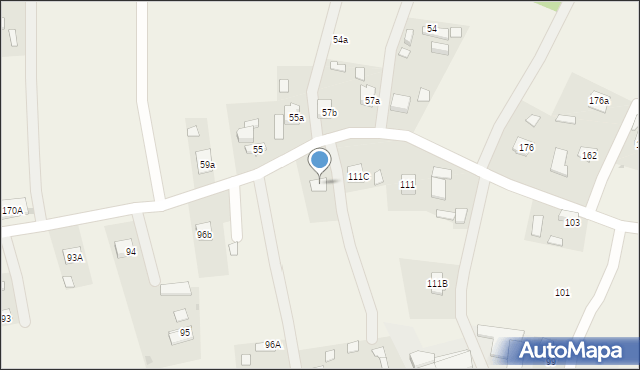 Machowa, Machowa, 98a, mapa Machowa