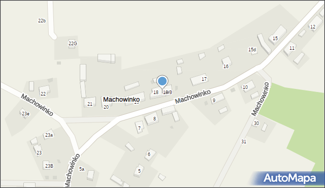 Machowinko, Machowinko, 18/2, mapa Machowinko