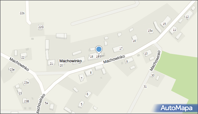 Machowinko, Machowinko, 18/3, mapa Machowinko