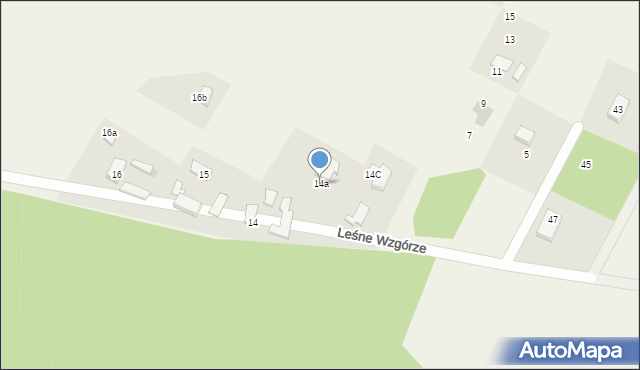 Machowino, Machowino, 14a, mapa Machowino