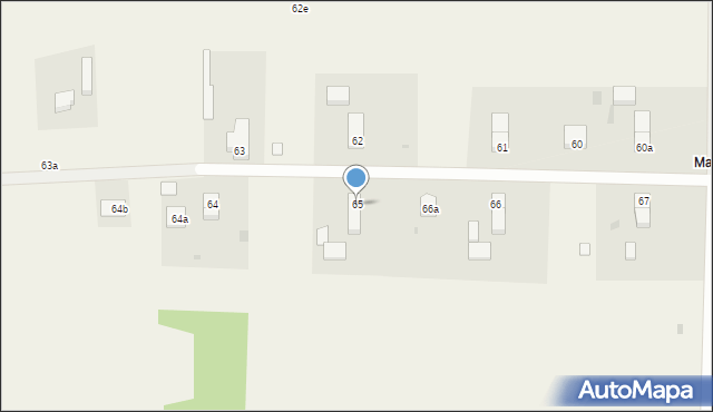 Machowino, Machowino, 65, mapa Machowino