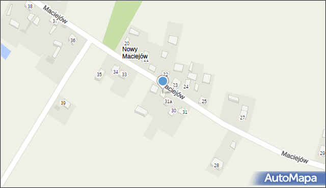 Maciejów, Maciejów, 32, mapa Maciejów