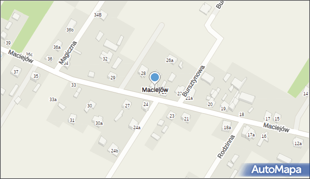 Maciejów, Maciejów, 26, mapa Maciejów