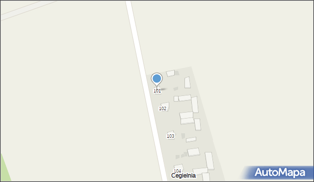 Maciejów Stary, Maciejów Stary, 101, mapa Maciejów Stary