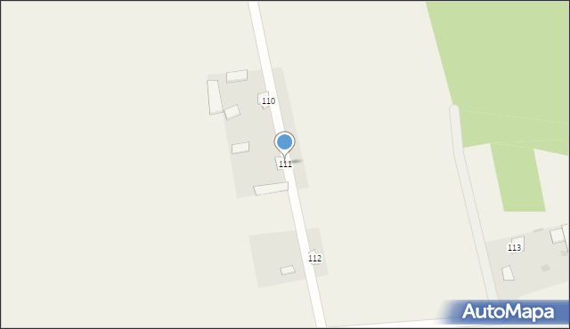 Maciejów Stary, Maciejów Stary, 111, mapa Maciejów Stary