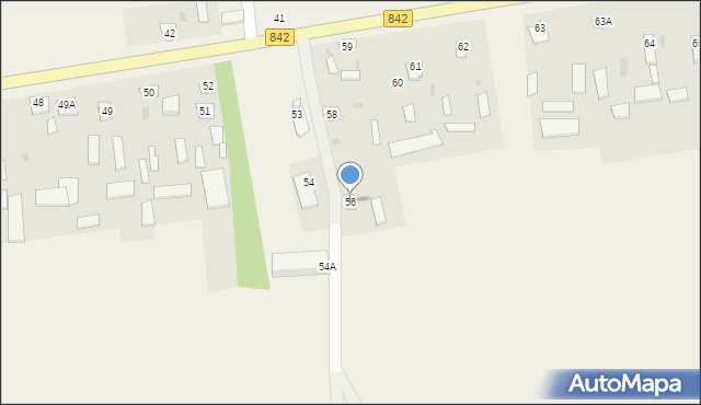 Maciejów Stary, Maciejów Stary, 56, mapa Maciejów Stary