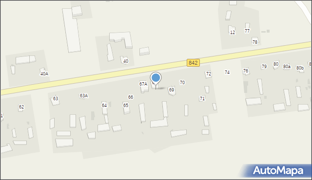 Maciejów Stary, Maciejów Stary, 68, mapa Maciejów Stary