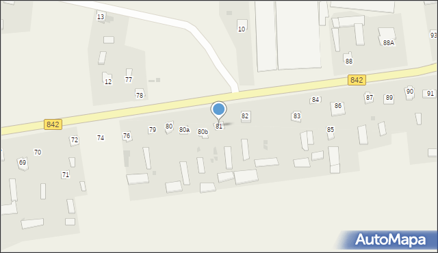 Maciejów Stary, Maciejów Stary, 81, mapa Maciejów Stary