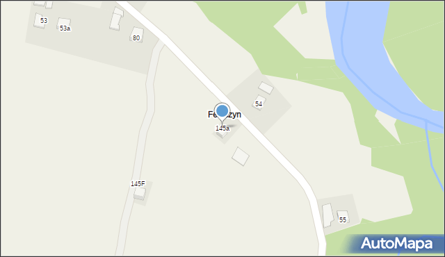 Maciejowa, Maciejowa, 145a, mapa Maciejowa