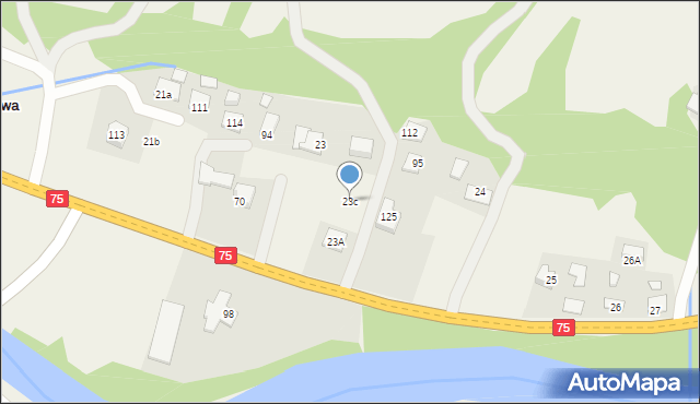 Maciejowa, Maciejowa, 23c, mapa Maciejowa